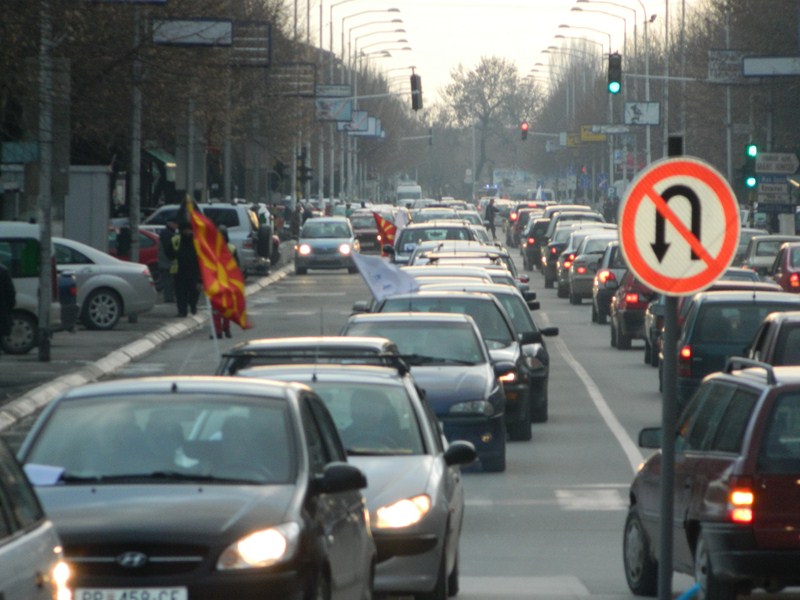 Блокада на влезот на Прилеп, 27.02.2013