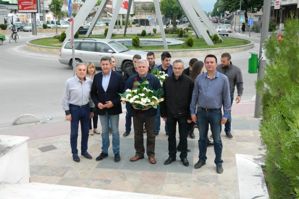 СДСМ Прилеп се поклони пред пожртвуваноста на загинатите припадници на МВР во Куманово