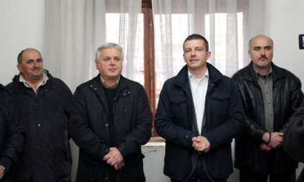 Дамјан Манчевски меѓу граѓаните во Прилеп